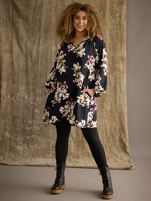 ZH-BLAKELY - Plus Size Leggings fra Zhenzi