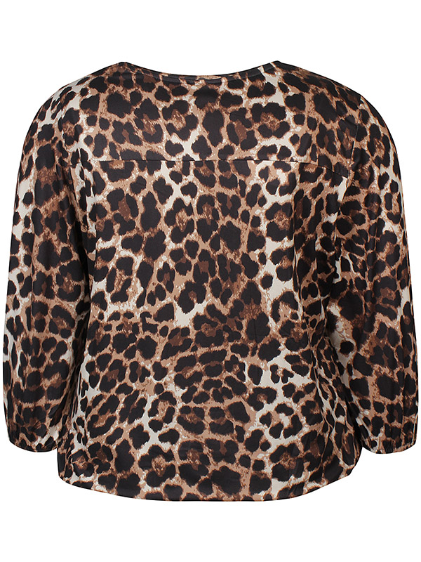 ZH-OLIO - Plus Size Blus fra Zhenzi