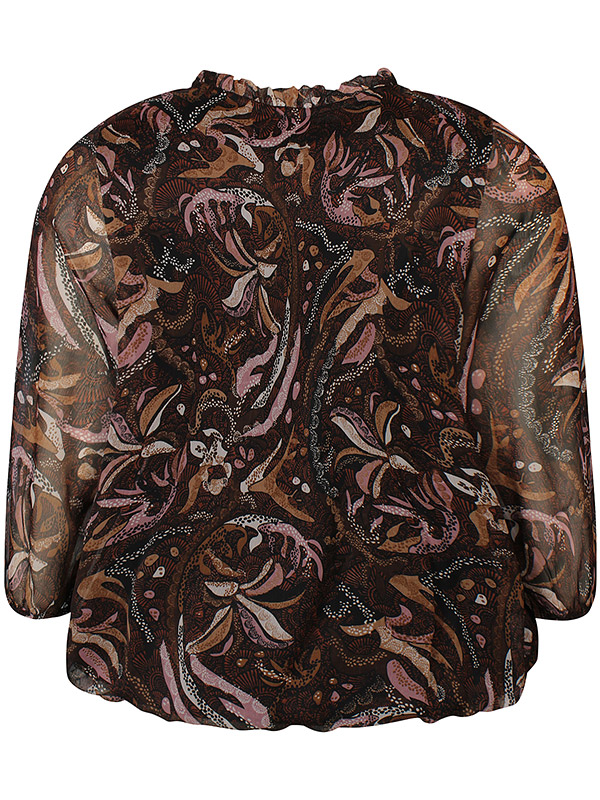 ZH-OLAR - Plus Size Blus fra Zhenzi