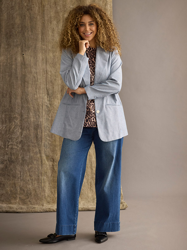 ZH-RUPI - Plus Size Jeans fra Zhenzi
