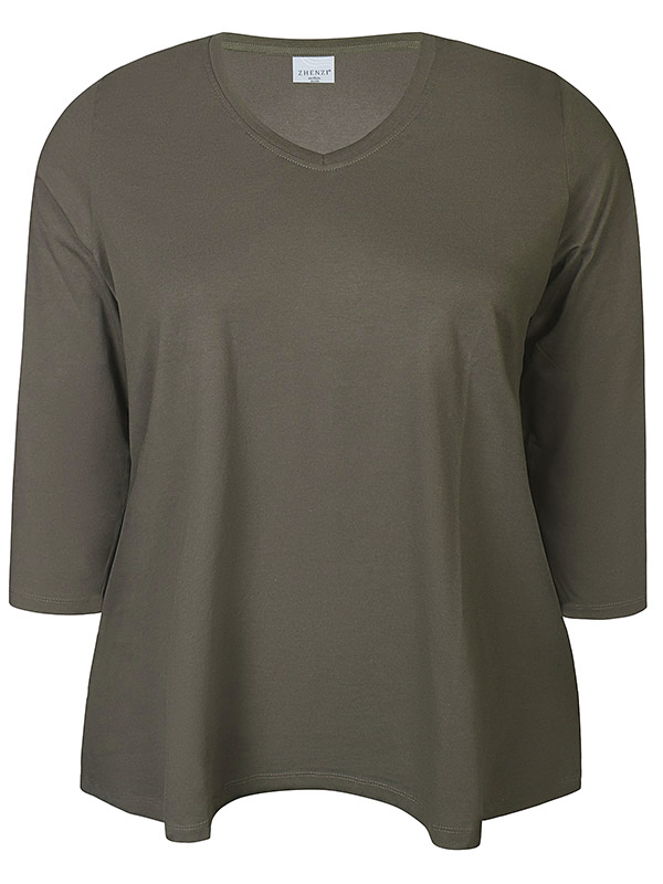 ZH-ALBERTA - Plus Size T-shirt fra Zhenzi