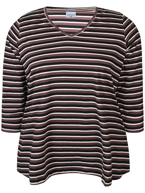 ZH-ALBERTA - Plus Size T-shirt fra Zhenzi