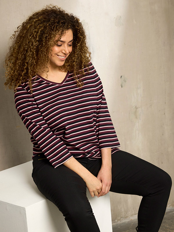 ZH-ALBERTA - Plus Size T-shirt fra Zhenzi