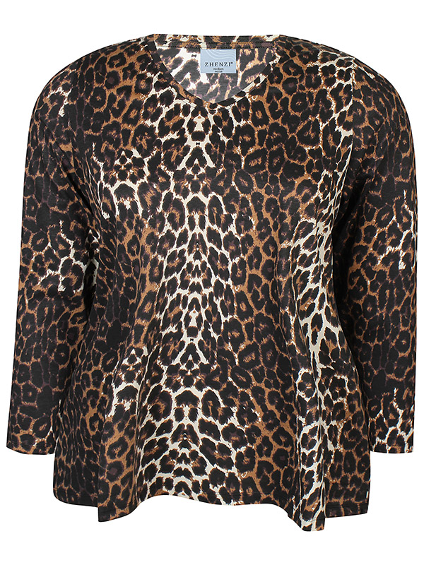 ZH-SAGA - Plus Size Blus fra Zhenzi