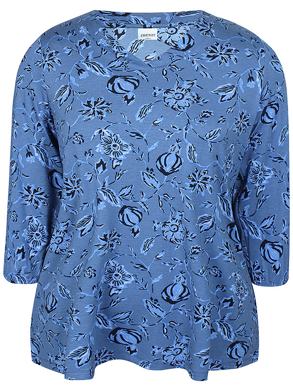 ZH-SYLVA - Plus Size Blus fra Zhenzi