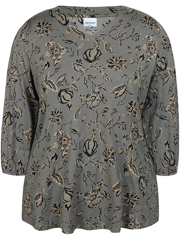 ZH-SYLVA - Plus Size Blus fra Zhenzi