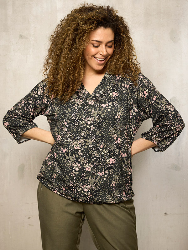 ZH-SYLVA - Plus Size Blus fra Zhenzi
