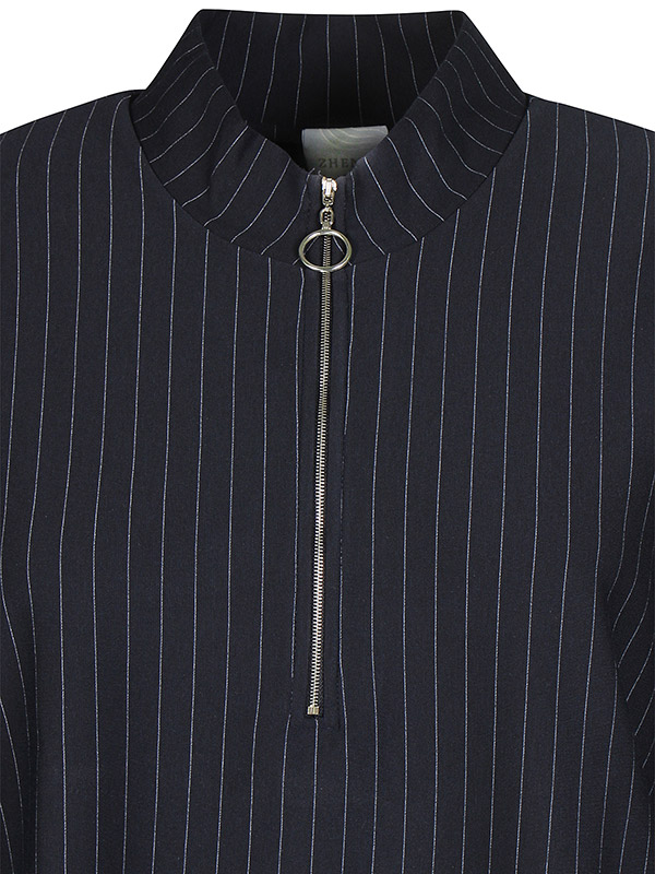 ZH-SAMA - Plus Size Blus fra Zhenzi