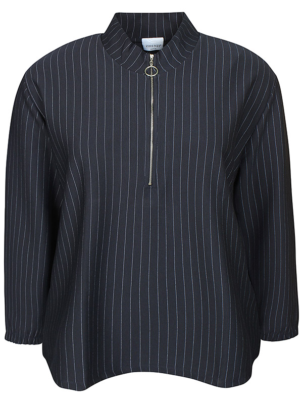 ZH-SAMA - Plus Size Blus fra Zhenzi