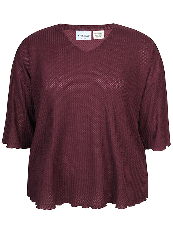 ZH-CORI - Plus Size Blus fra Zhenzi