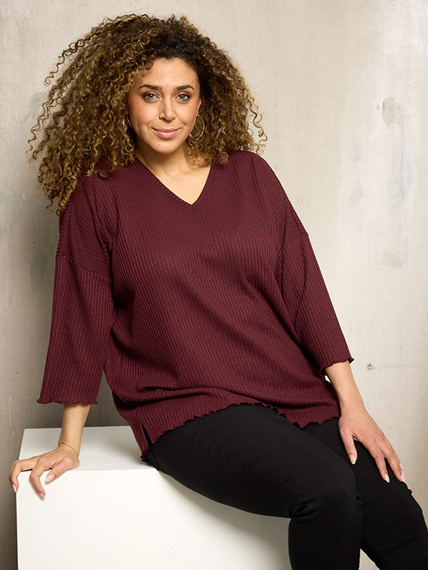 ZH-CORI - Plus Size Blus fra Zhenzi