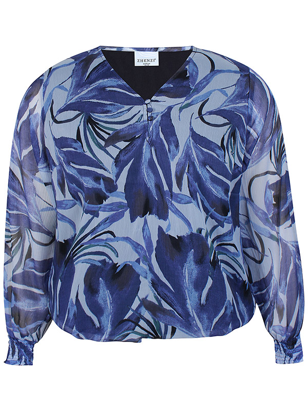 ZH-SEYA - Plus Size Blus fra Zhenzi