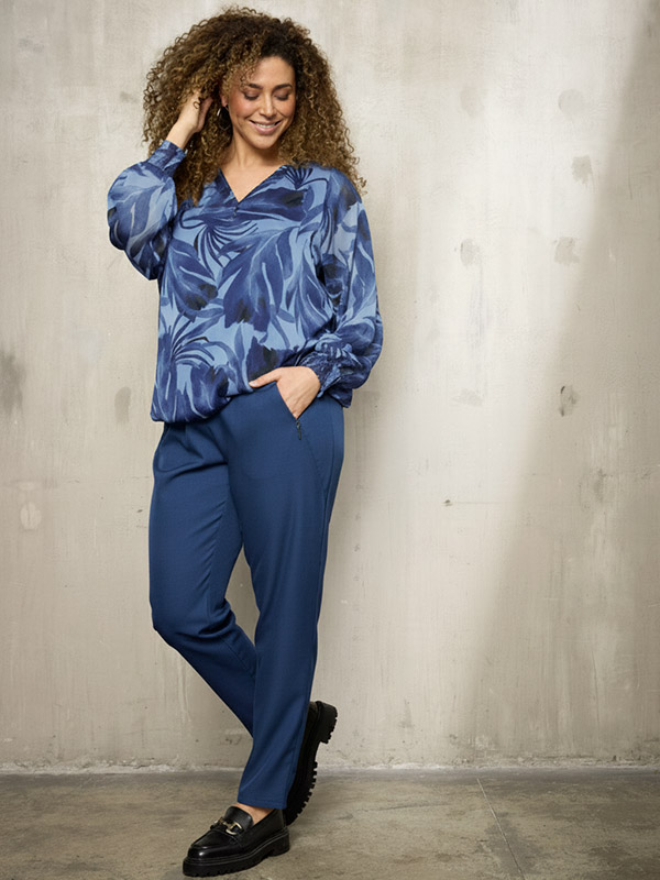 ZH-SEYA - Plus Size Blus fra Zhenzi