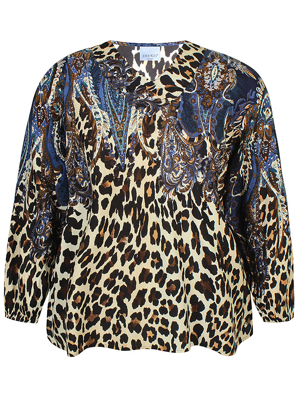 ZH-SIFF - Plus Size Blus fra Zhenzi