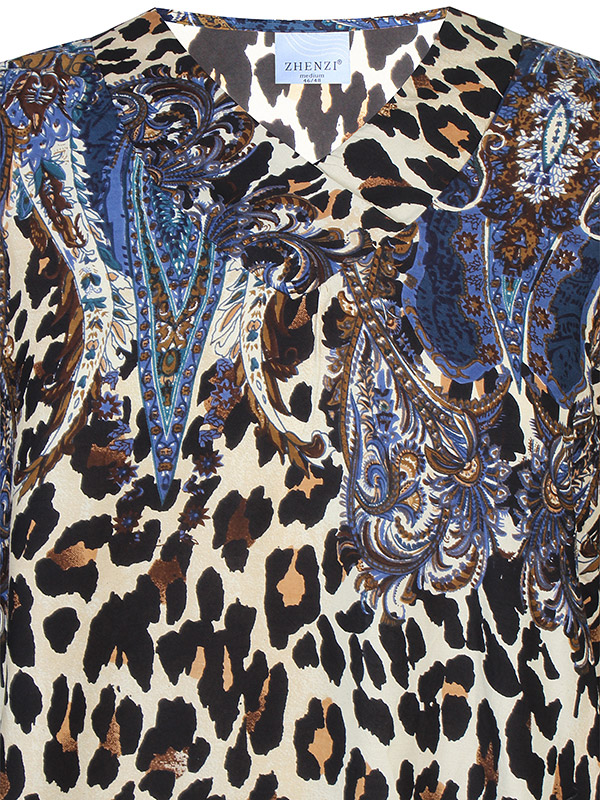 ZH-SIFF - Plus Size Blus fra Zhenzi