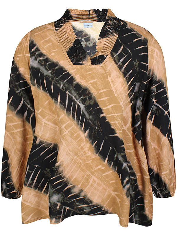 ZH-SILK - Plus Size Blus fra Zhenzi