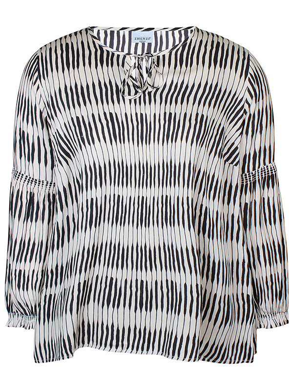 ZH-SISY - Plus Size Blus fra Zhenzi