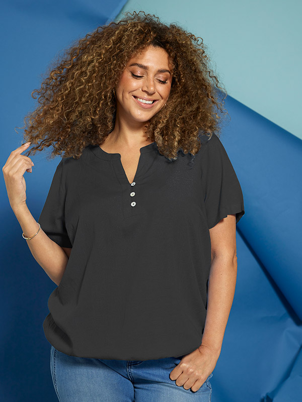 ZH-SUVI - Plus Size Blus fra Zhenzi