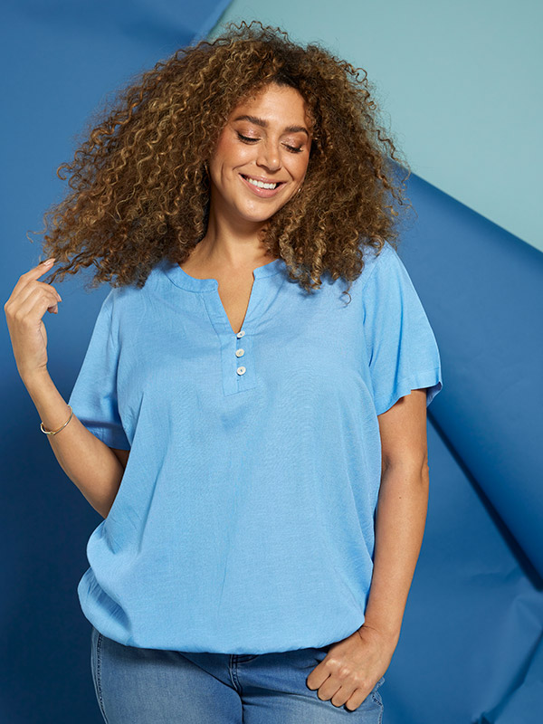 ZH-SUVI - Plus Size Blus fra Zhenzi