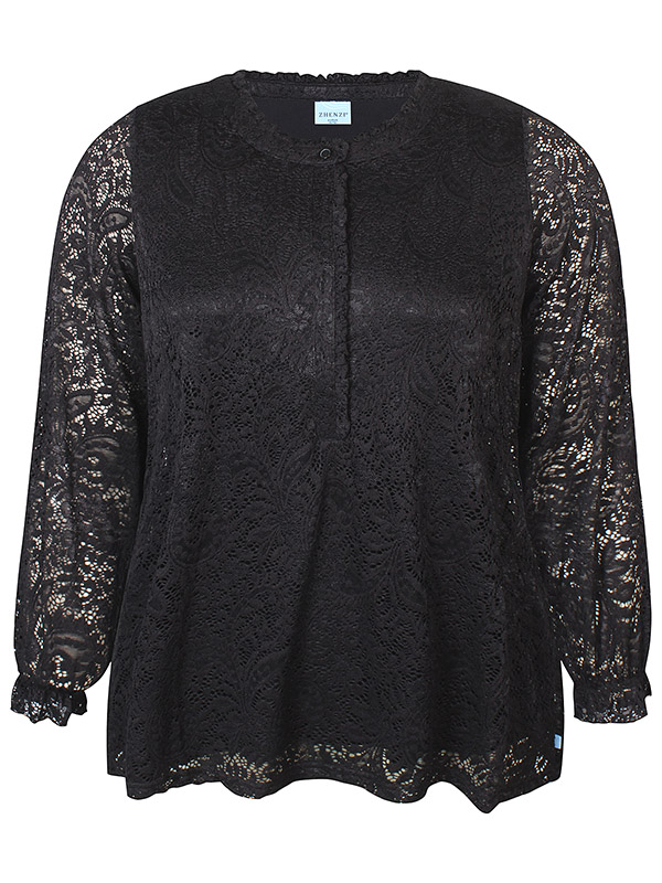 ZH-TIST - Plus Size Blus fra Zhenzi