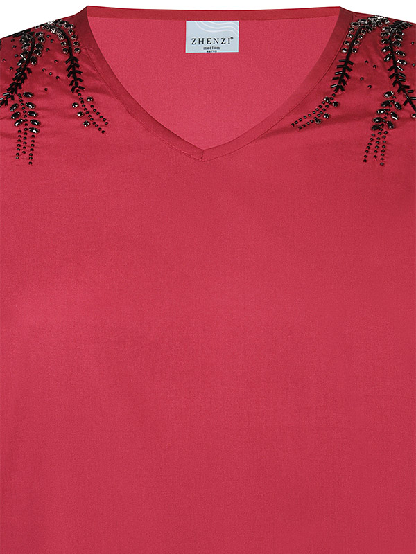 ZH-VADA - Plus Size Blus fra Zhenzi