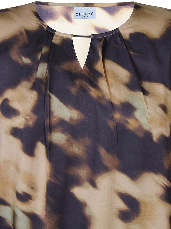 ZH-VERA - Plus Size Blus fra Zhenzi