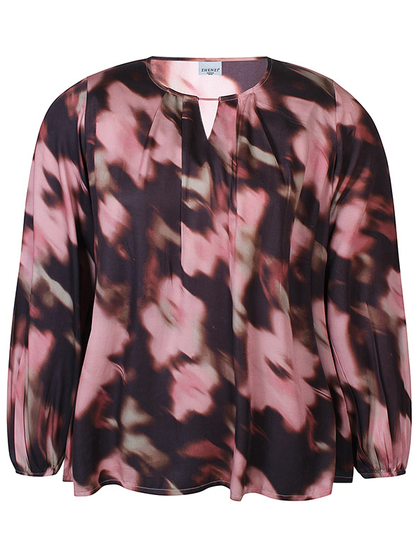 ZH-VERA - Plus Size Blus fra Zhenzi