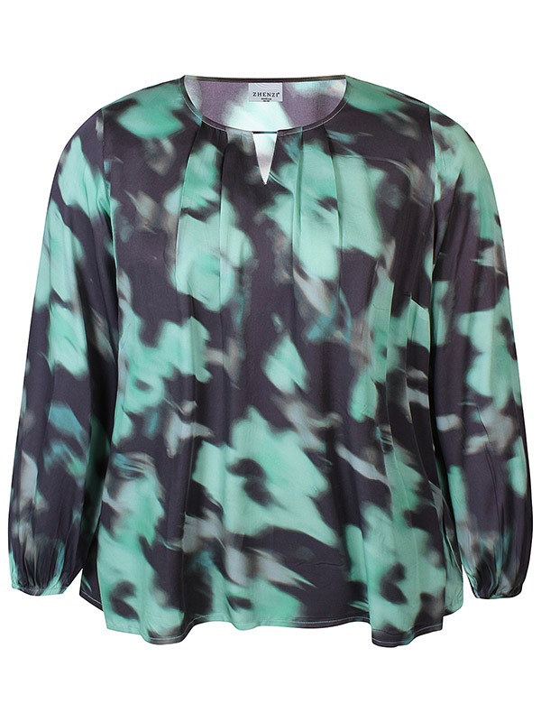 ZH-VERA - Plus Size Blus fra Zhenzi
