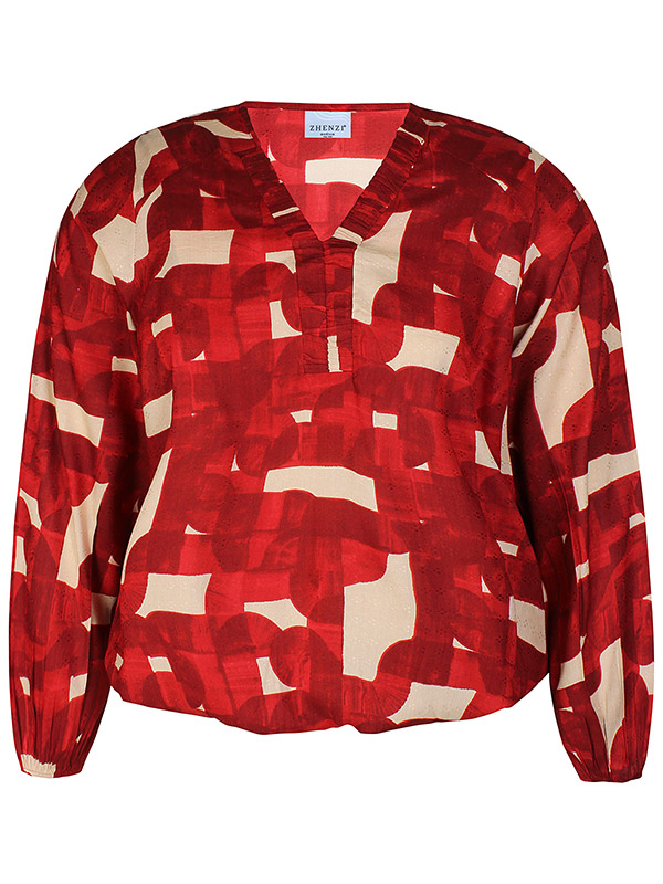 ZH-VITA - Plus Size Blus fra Zhenzi