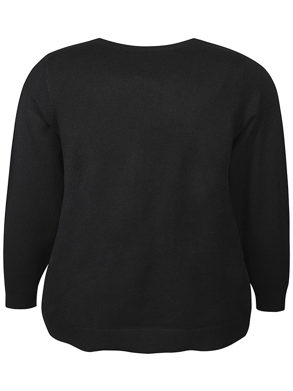 ZH-ELGA - Plus Size Tröja fra Zhenzi