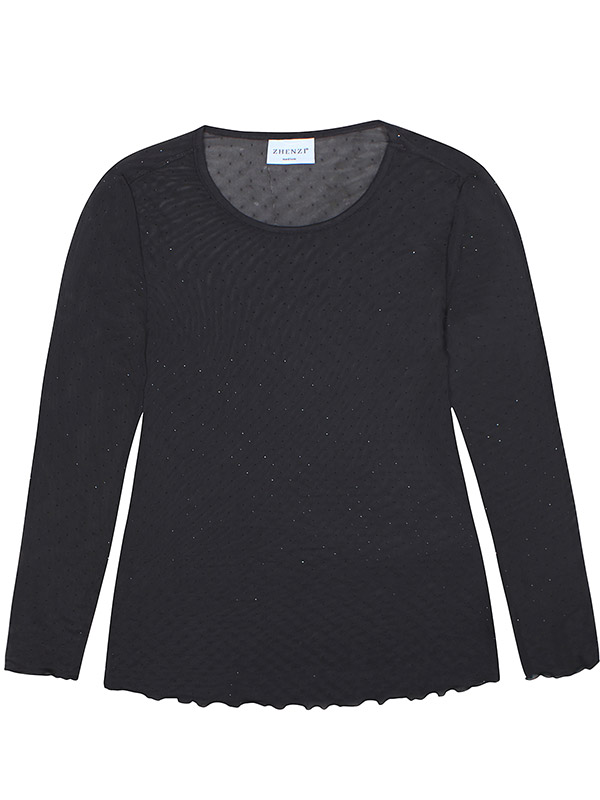 ZH-TIRI - Plus Size Blus fra Zhenzi