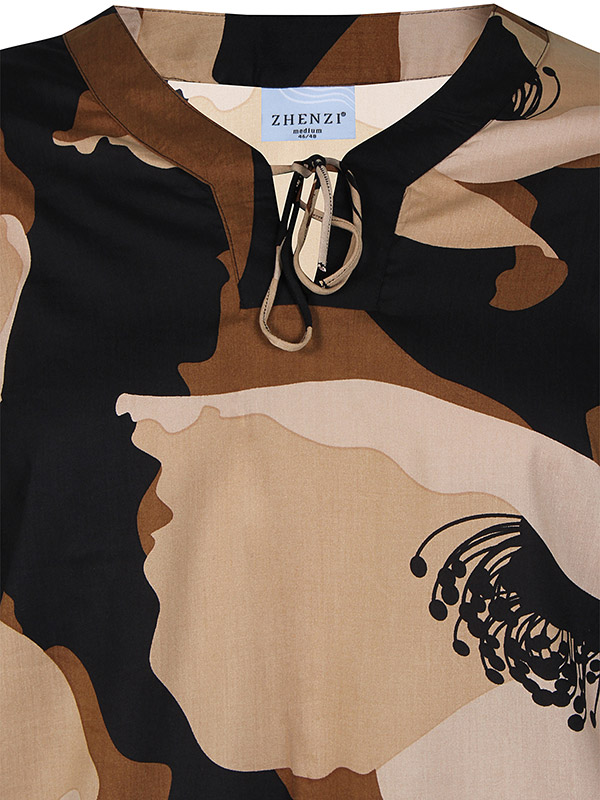 ZH-SADIE - Plus Size Blus fra Zhenzi