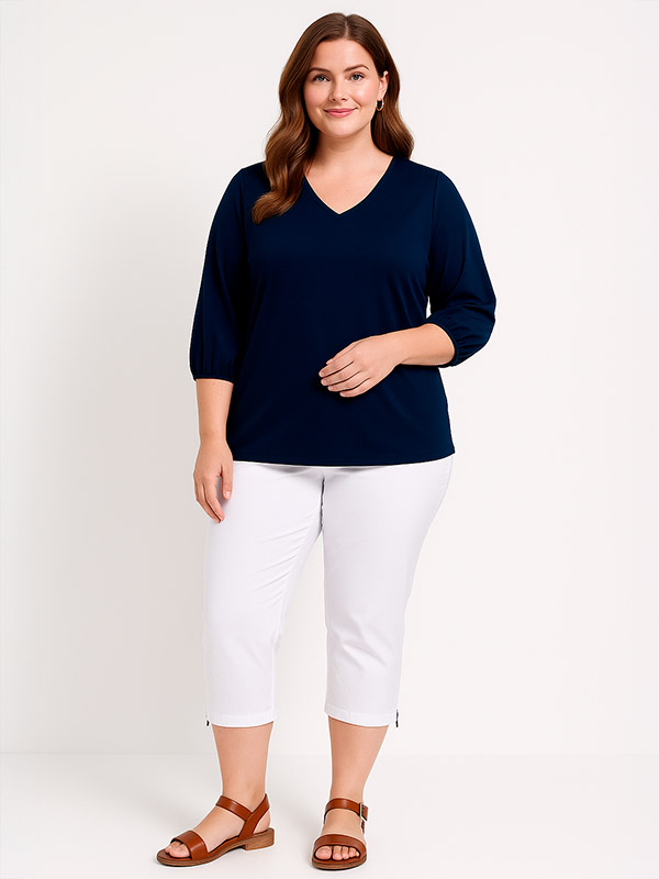 JAZZY  - Plus Size Byxor fra Zhenzi