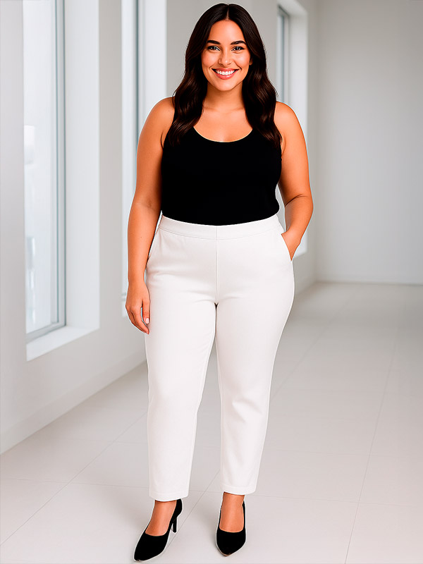 JAZZY - Plus Size Byxor fra Zhenzi