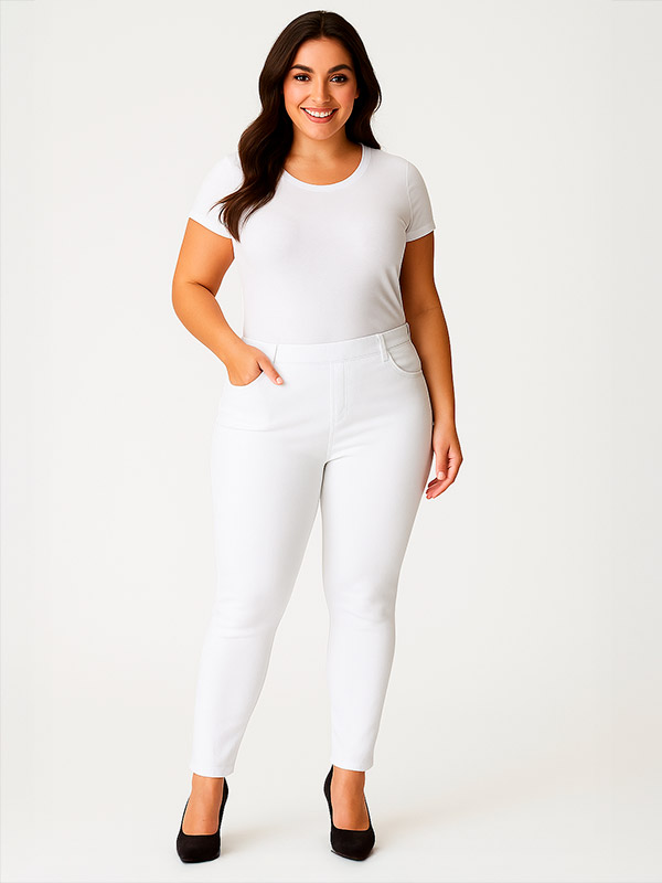 TWIST  - Plus Size Byxor fra Zhenzi