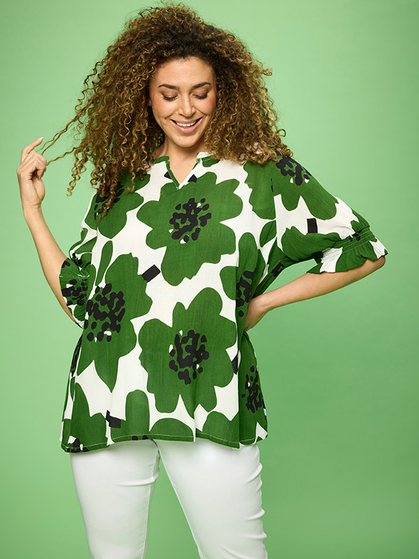 TWIST - Plus Size Byxor fra Zhenzi