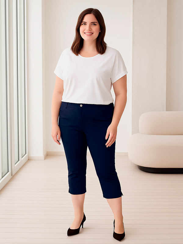 TWIST - Plus Size Byxor fra Zhenzi