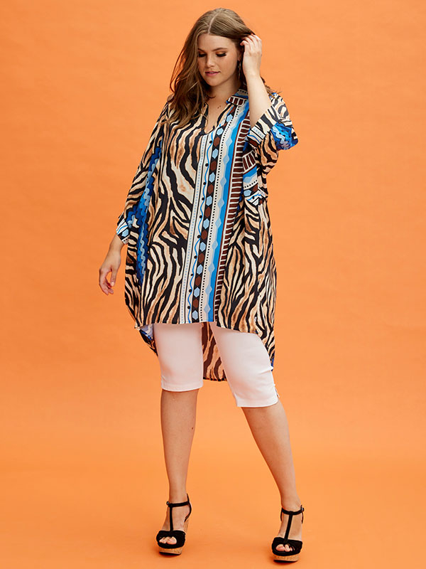 TWIST - Plus Size Byxor fra Zhenzi