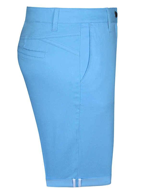 STEP - Blå shorts med stretch fra Zhenzi