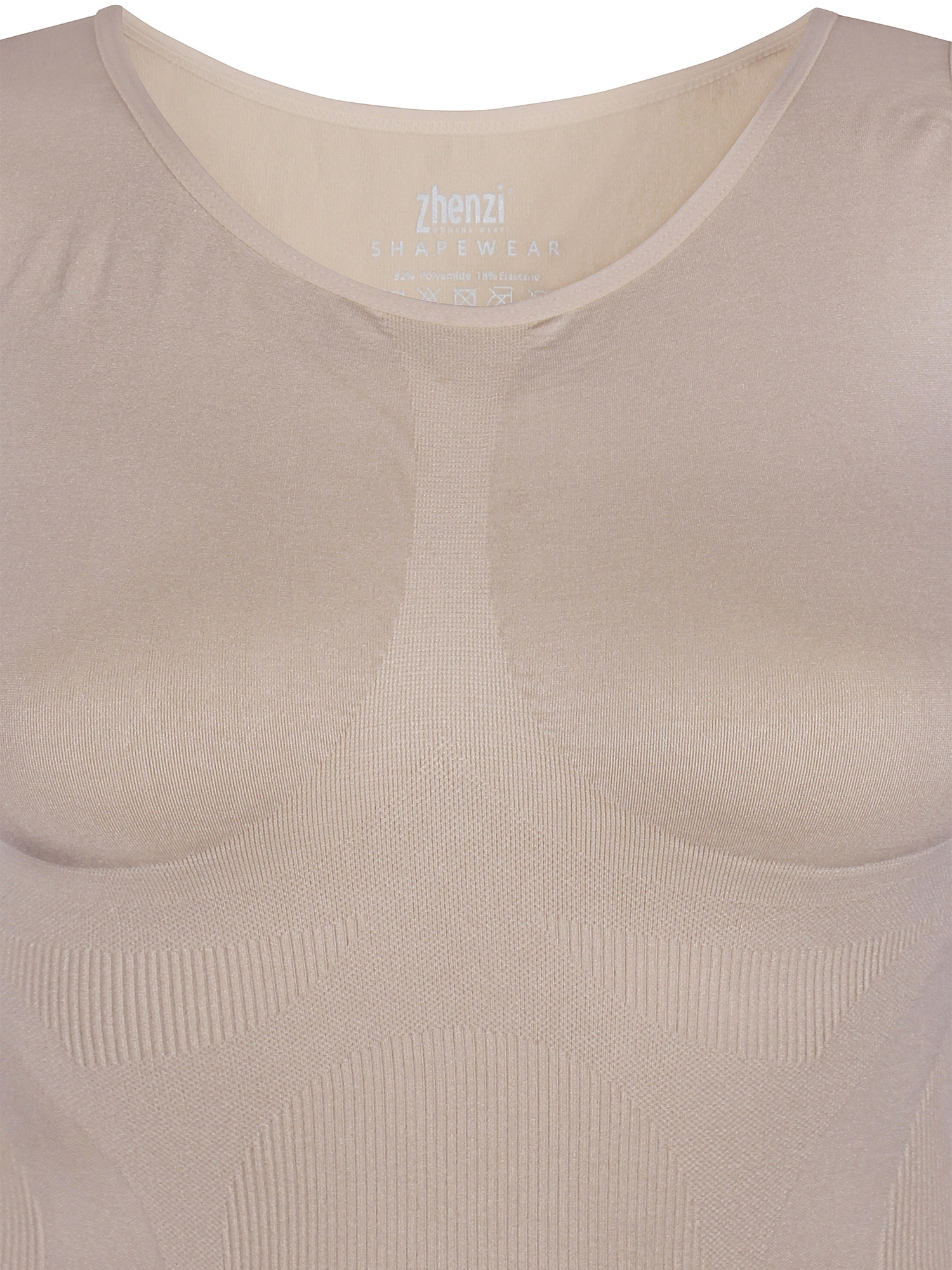 Beige shapewear-topp fra Zhenzi