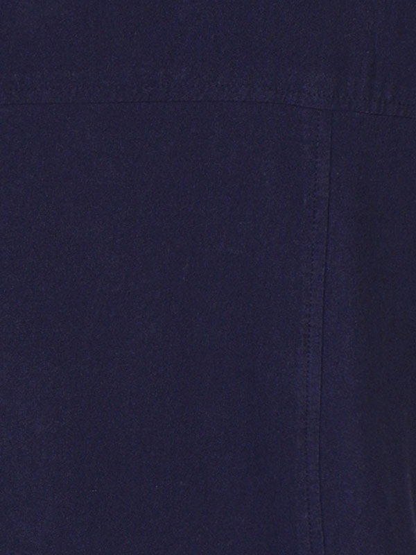 AMIN - Marinblå klänning i 100% bomull fra Zhenzi
