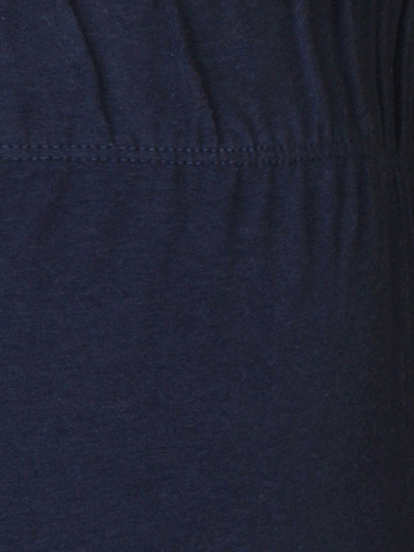 KANT - Mörkblå 3/4 leggings i bomullsjersey fra Zhenzi