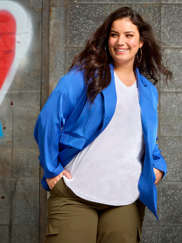 POCO  - Plus Size Jacka fra Zhenzi
