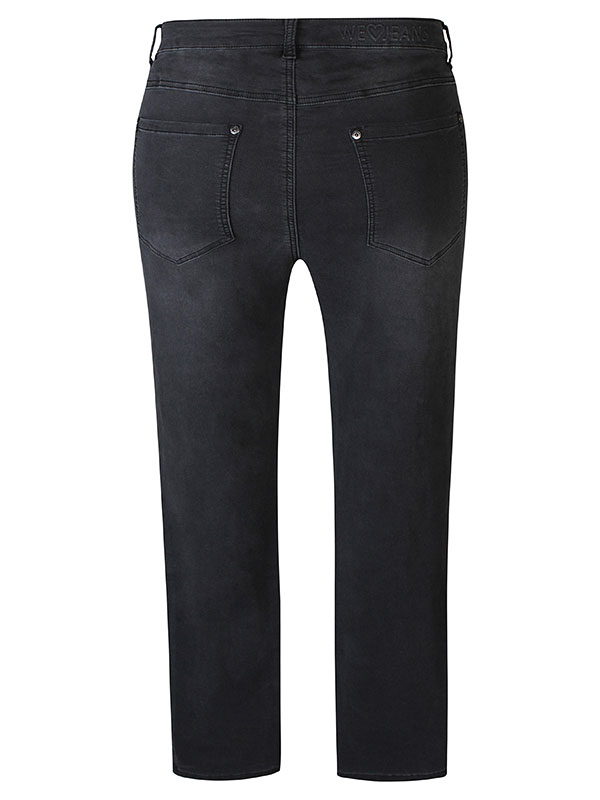 STOMP - Svarta jeans i stretchig bomullsdenim fra Zhenzi