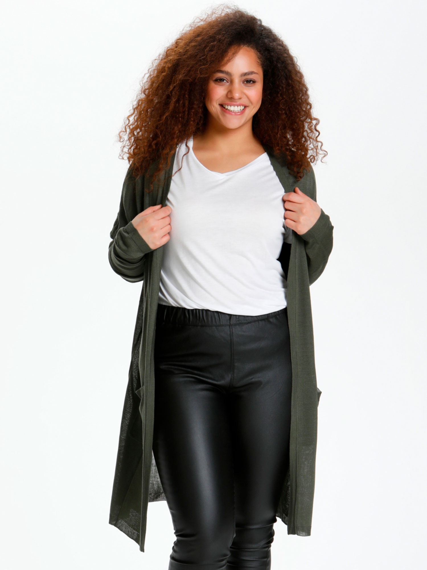 ADELEN - Plus Size Leggings fra Kaffe Curve
