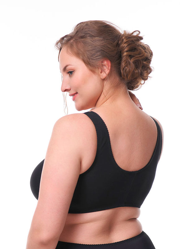 UNIQUE BOMULD - Plus Size BH utan bygel fra Plaisir
