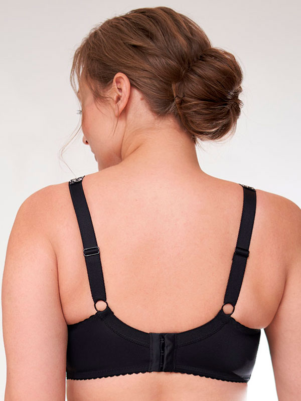 BEATE PLAIN - Plus Size BH med bygel fra Plaisir