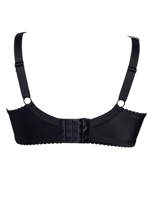 BEATE PLAIN - Plus Size BH med bygel fra Plaisir