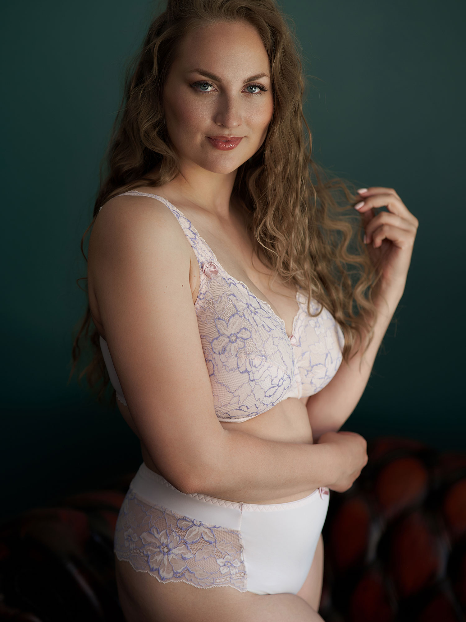 BEATE FULL LACE - Plus Size BH med bygel fra Plaisir