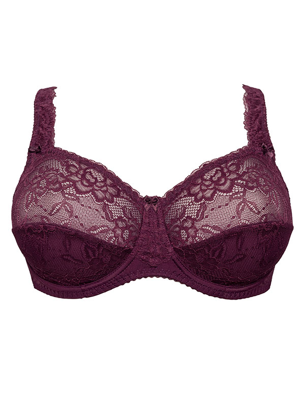 BEATE FULL LACE - Plus Size BH med bygel fra Plaisir